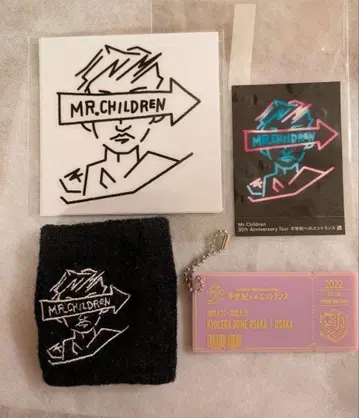 MR.CHILDREN 30주년 기념 투어 굿즈
