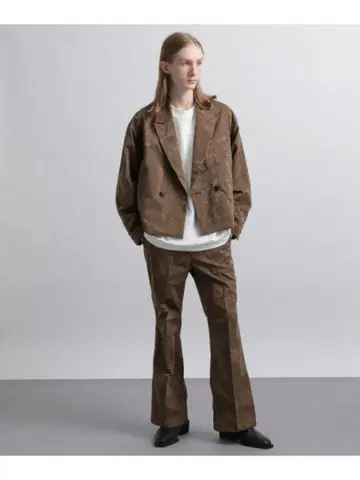 셋업 HARE 페이크 스웨이드