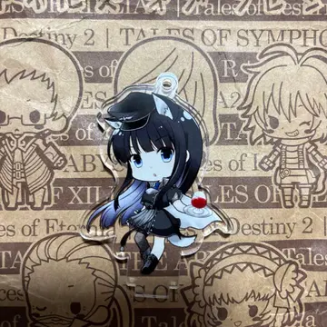 로스트 플래그 콜라보 카페 아크릴 스탠드 키링 토우마 카즈사