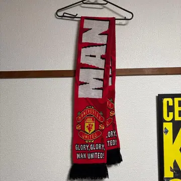 축구 머플러 빨간색 맨체스터 유나이티드