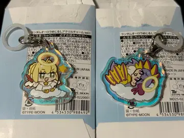 와다 아루코전 오로라 메지루시 아크릴 참 네로 패션립