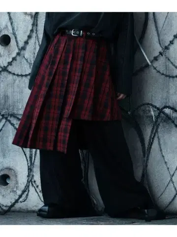 미사용 택 포함 HARE 랩스커트 벨트