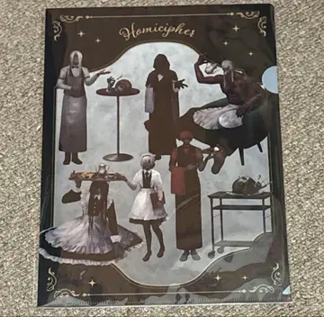 클리어 파일 웨이터 ver. 문자화 카툰 카페 THECAFE