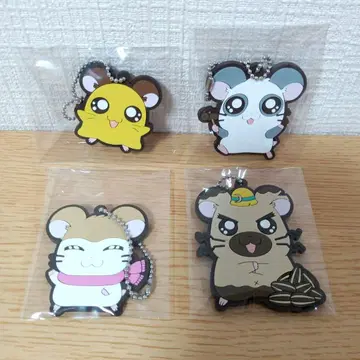 꼬마햄찌 제일복권 러버 참 4점 묶음 판매