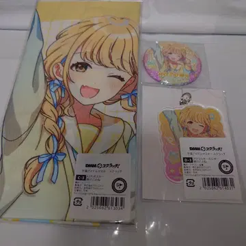 학마스 DMM 스크래치 캔뱃지 등 후지타 코토네