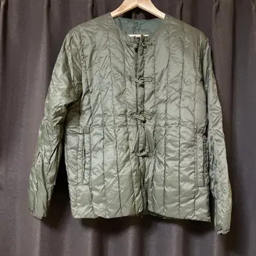 TAION x 빔즈 별주 차이나 리버서블 다운 카키