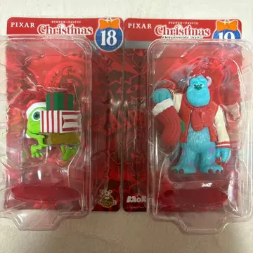 해피 복권 디즈니 크리스마스 오너먼트 몬스터 주식회사 2종 세트