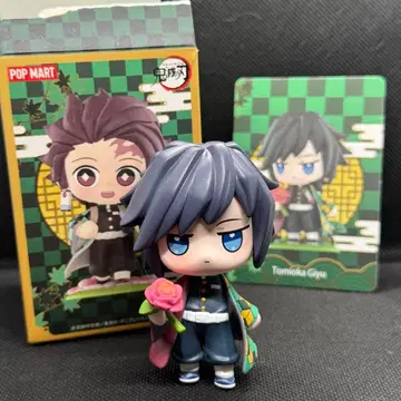 [ POP MART ] 귀멸의 칼날 생일 꽃 시리즈 피규어 토미오카 기유
