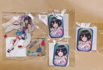 팝마스 타카후지 나스 아크릴 스탠드 세로형 캔뱃지