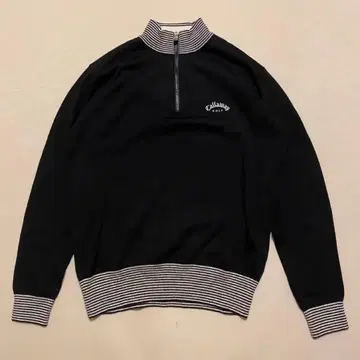 새상품 Callaway 골프 하프 지퍼 니트 골프웨어