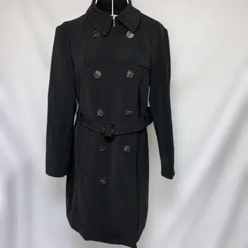 H&M 트렌치코트 블랙 벨트 포함 M~L 상당 여성용 출퇴근