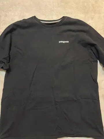 patagonia 블랙 T셔츠 L 사이즈