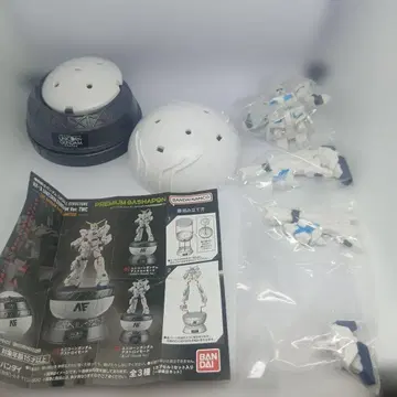 건담베이스 한정판 유니콘 건담 가챠 블루 프레임 파랑