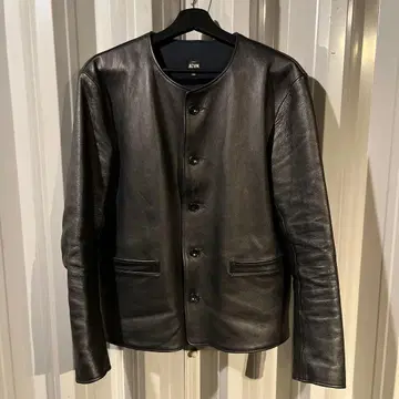 에딕트 로즈 모터 사이클 자켓 양가죽 사이즈 40