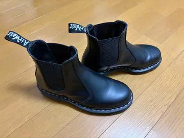 닥터마틴 2976 화이트 스티치 첼시 부츠 UK5