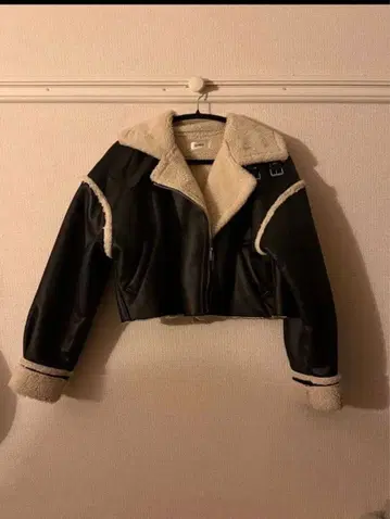 eviris 가죽 숏 자켓