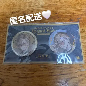 니지산지 엘레강트 모드 캔 배지 세트 후라 카나토