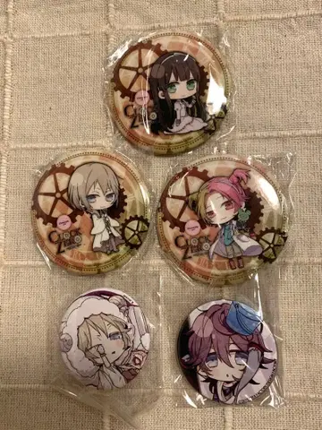 크록 제로 캔 배지 5개 세트