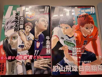 하이큐!! magazine 2권 세트