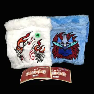 대신 후와후와 자수 복조리 아마테라스 옆얼굴 아마테라스