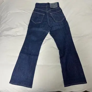 빈티지 다크 블루 부츠컷 데님