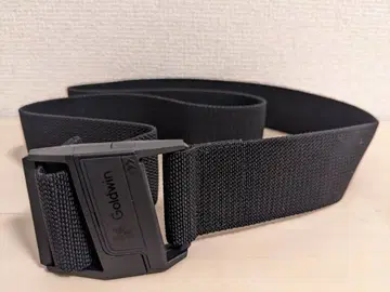 Goldwin 블랙 나일론 벨트