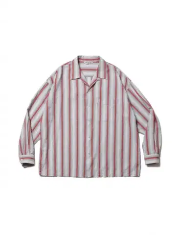 cootie Snake Stripe Open-Neck L/S