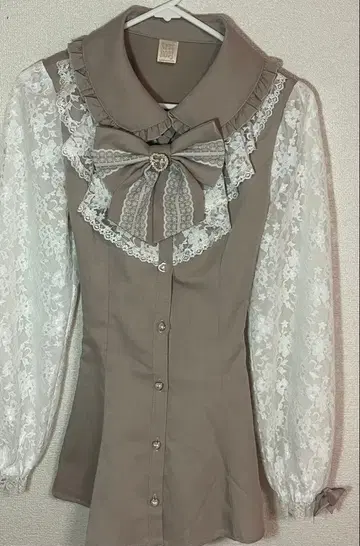 Secret Honey 레이스 와플 셋업 핑크