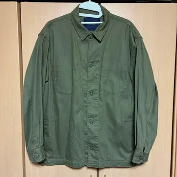 올리브 그린 밀리터리 자켓