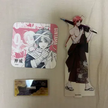 은혼 카무이 아크릴 스탠드 코스터 2종 세트