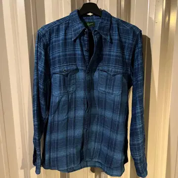 스티븐슨 오버롤 플란넬 셔츠 새상품급