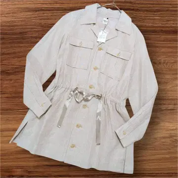 [ 새상품 ] 론 헤르만 사파리 자켓 린넨 셔츠 네프