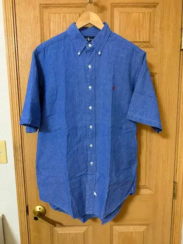 랄프 로렌 반팔 셔츠 파랑 가격 인하 협상 가능