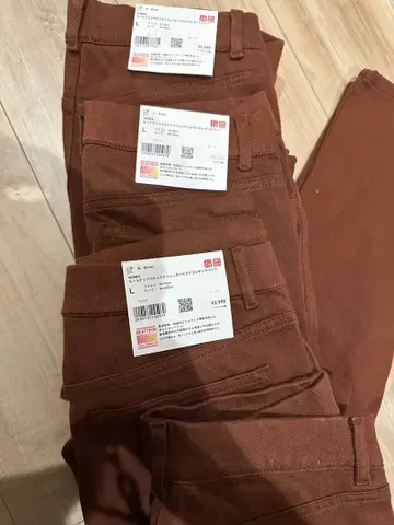 유니클로 히트텍 울트라 스트레치 하이라이즈 레깅스 팬츠 4개 세트