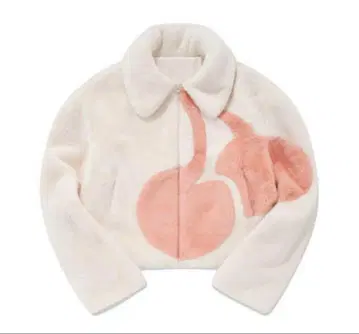 [ used ] 키르시 KIRSH 빅 체리 보아 퍼 플리스 점퍼