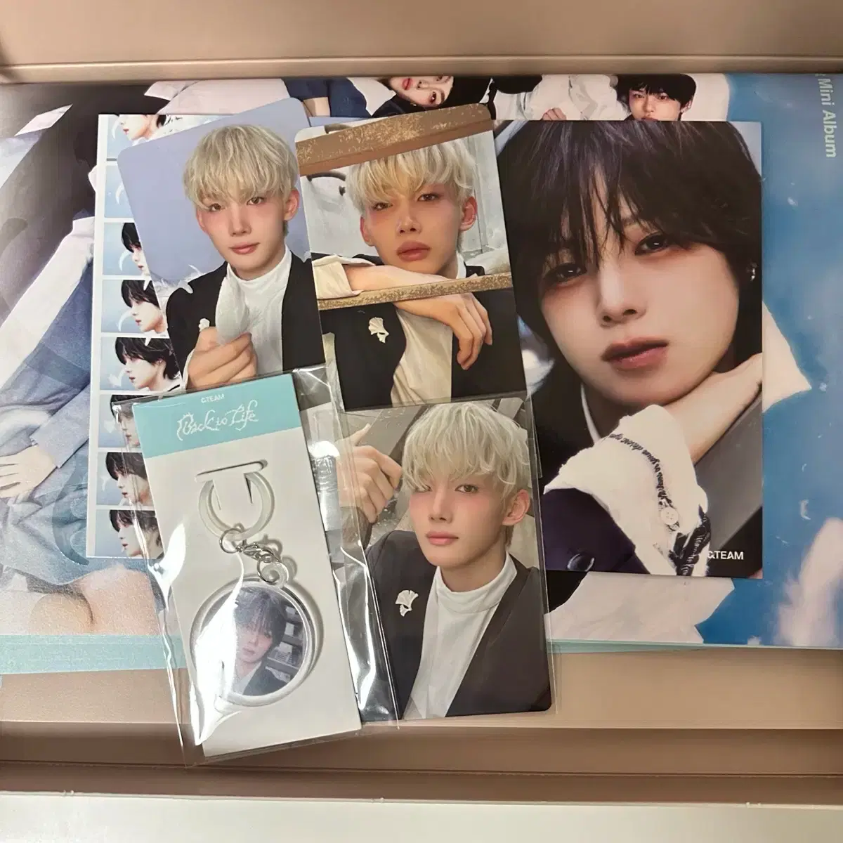 &team Back to Life album Jyo poca full set + album