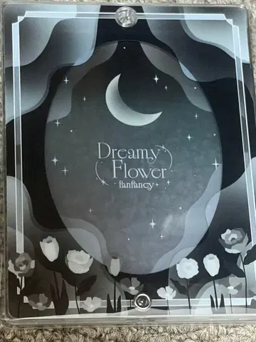 fanfancy+ AGF 후쿠야 아크릴 프레임 드리미 플라워 블랙