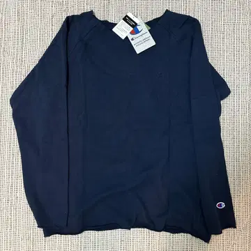 Champion 네이비 긴팔 티셔츠 L 사이즈