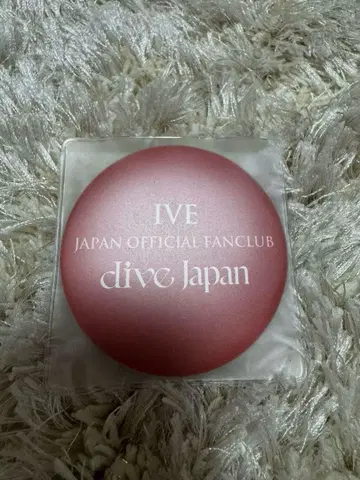 DIVE JAPAN 팬클럽 혜택 거울