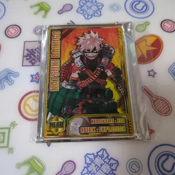 나의 히어로 아카데미아 히로아카 스탯 카드 컬렉션 바쿠고 카츠키