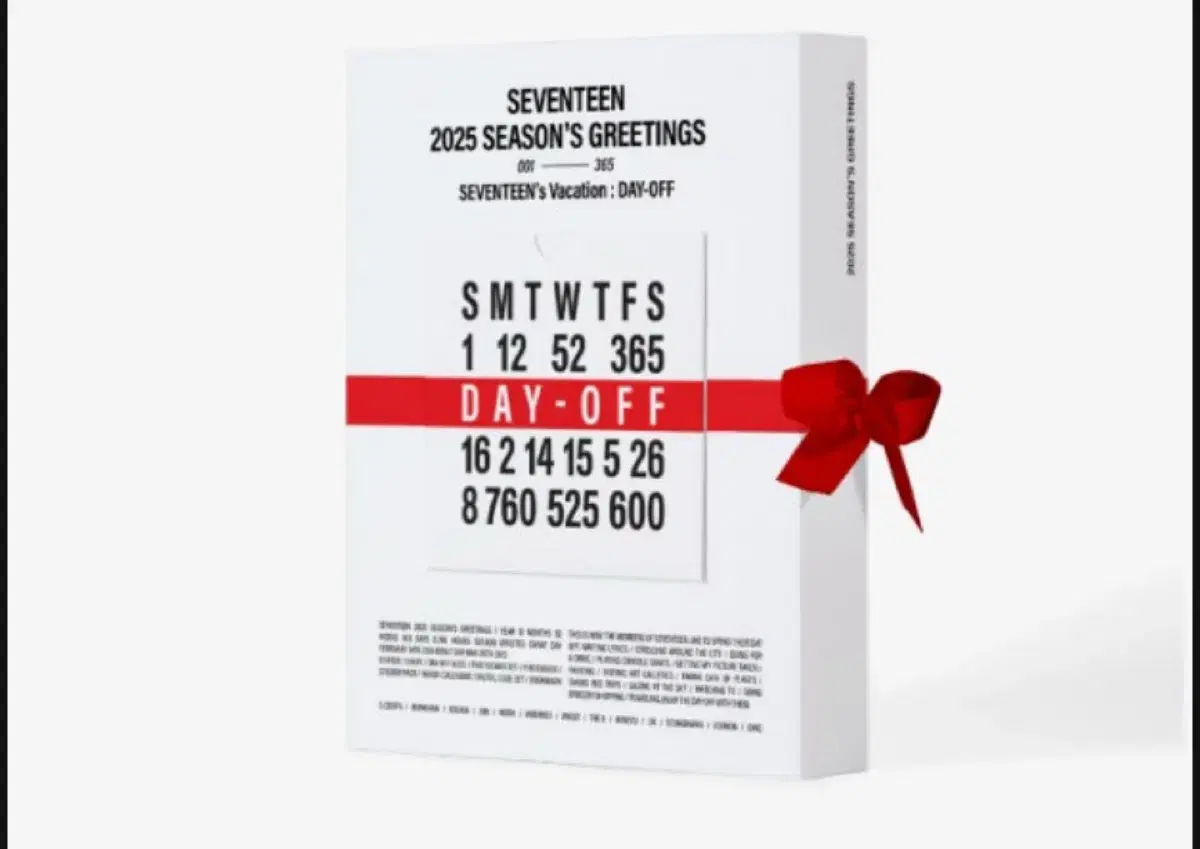 Seventeen seasons greetings 2025