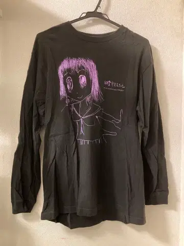 신세이캄맛테챤 성스러운 교차점 TOUR 롱 T셔츠 블랙