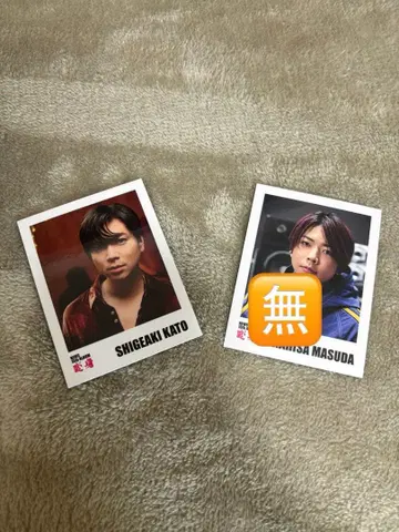 카토 시게아키 폴라로이드풍 카드 회장 한정판