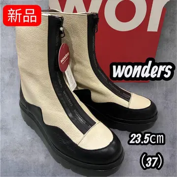 새상품 정가 3.3만 WONDERS 23.5cm 센터 집업 부츠