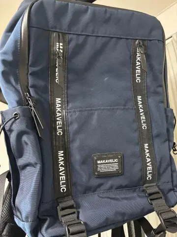 MAKAVELIC 네이비 백팩