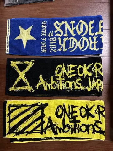 ONE OK ROCK 타월 3개 세트