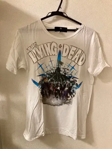 BUMP OF CHICKEN 더 리빙 데드 티셔츠 M 화이트