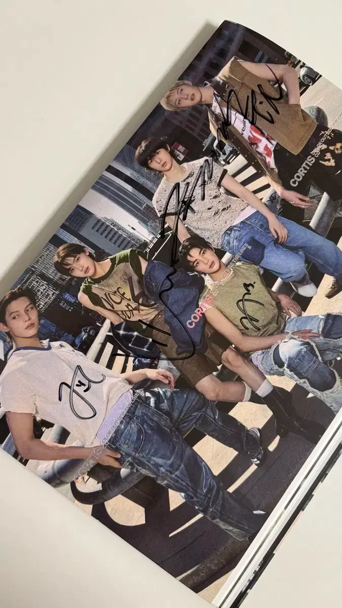 Cortis Autographed Album