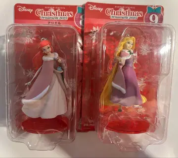 Disney 크리스마스 오너먼트 제일복권 프린세스 2체 세트