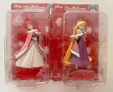 Disney 크리스마스 오너먼트 제일복권 프린세스 2체 세트